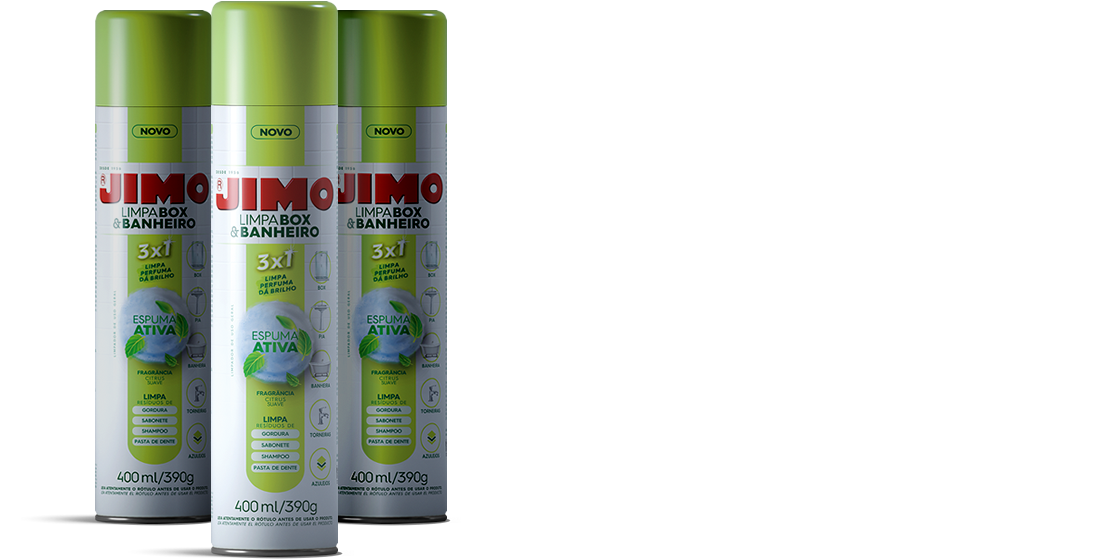 JIMO Limpa Box & Banheiro
