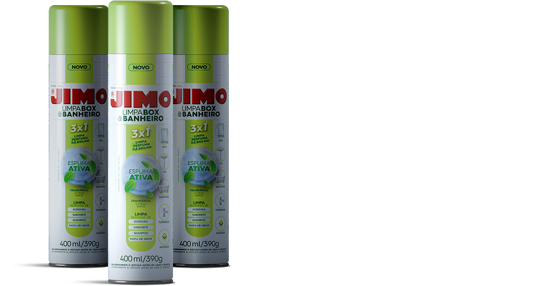 JIMO Limpa Box & Banheiro